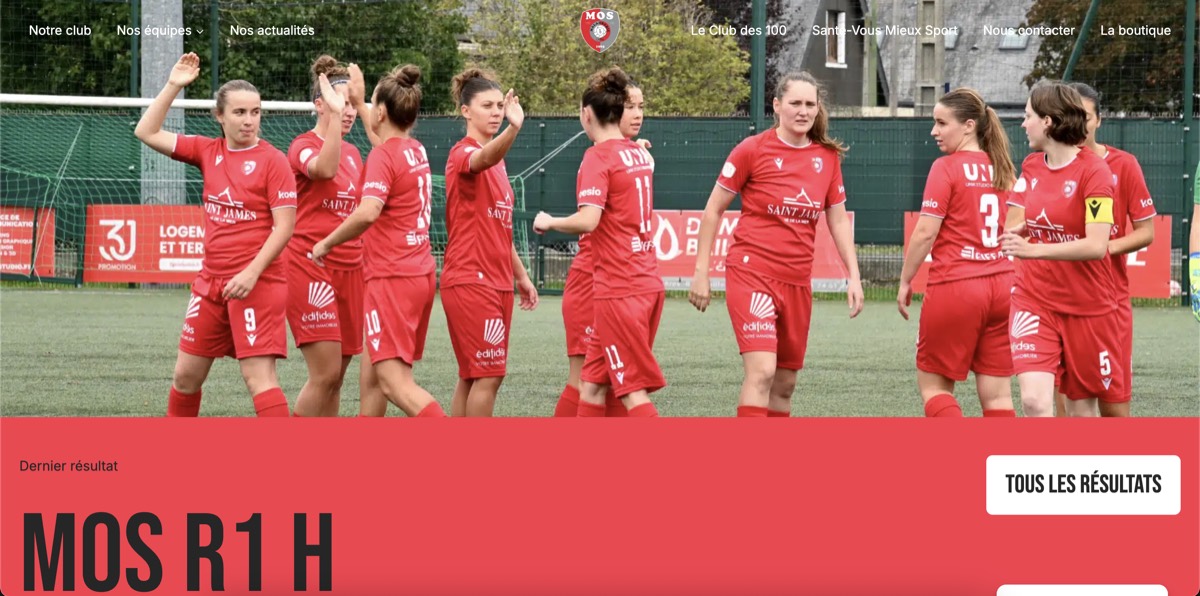 Site internet Maladrerie OmniSports (La MOS)